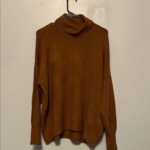 Vince Camuto Women's Brown Turtleneck Sweater Large NWOT